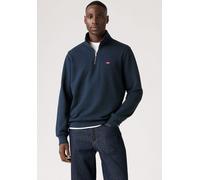 Levi's Sweatshirt ORIGINAL HM 1/4 ZIP Herren S Blau (Navy Blazer) 100% Baumwolle Regular Fit