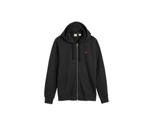 Sweatshirt LEVI'S "Sweatjacke The Original Housemark Zip Up 1er Pack", Herren, Gr. L, schwarz, Obermaterial: 100% Baumwolle CO., Sweatshirts Sweatshirt (79671601-L) schwarz