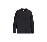 Sweatshirt LEVI'S "Sweatshirt LS Original Housemark Tee 1er Pack", Herren, Gr. XL, schwarz, Obermaterial: 100% Baumwolle CO., Sweatshirts Sweatshirt (79769622-XL) schwarz