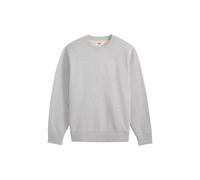 Sweatshirt LEVI'S "Sweatshirt The Original Housemark Crew 1er Pack", Herren, Gr. M, grau (grau (vintage)), Obermaterial: 100% Baumwolle CO., Sweatshirts Sweatshirt (71323745-M) grau (vintage)