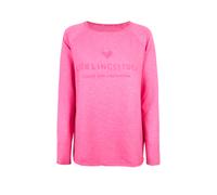 Sweatshirt LIEBLINGSSTÜCK "CathrinaEP", Damen, Gr. L (40), pink (lovely pink), Sweatware, Obermaterial: 100% Baumwolle, bedruckt, unifarben, regular fit taillenbedeckt, Rundhals, gerader Abschluss, Sw