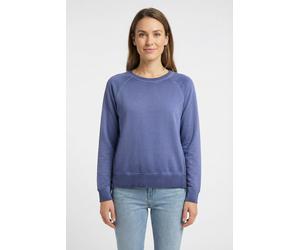 Sweatshirt LIEBLINGSSTÜCK "NavyEP", Damen, Gr. M, jeans, Sweatware, Obermaterial: 100% Baumwolle, clean, unifarben, normal, Rundhals, Raglanärmel Rippbündchen, Sweatshirts Sweatshirt, mit Farbverlauf