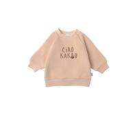 Sweatshirt LILIPUT "Ciao Kakao", Mädchen, Gr. 86/92, beige, 80% Baumwolle, 20% Polyester, bedruckt, normal, Rundhals, Sweatshirts Sweatshirt, mit lustigem Kakao-Print (25883063-86) beige