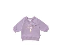 Sweatshirt LILIPUT "Icecream Society", Jungen, Gr. 134/140, lila (flieder), 80% Baumwolle, 20% Polyester, bedruckt, normal, Rundhals, Sweatshirts Sweatshirt, mit niedlichem Frontprint (71794249-134) f