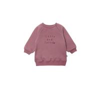 Sweatshirt LILIPUT "little and loved", Mädchen, Gr. 86/92, rosa, 80% Baumwolle, 20% Polyester, bedruckt, normal, Rundhals, Sweatshirts Sweatshirt, aus weichem Material mit Baumwolle (65549226-86) rosa