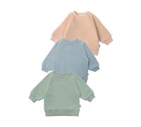 Sweatshirt LILIPUT, Mädchen, Gr. 74/80, bunt (mehrfarbig), 80% Baumwolle, 20% Polyester, unifarben, normal, Rundhals, Sweatshirts Sweatshirt, mit Bündchen an den Ärmeln (47877048-74) mehrfarbig