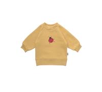 Sweatshirt LILIPUT "Marienkäfer", Mädchen, Gr. 86/92, gelb, 80% Baumwolle, 20% Polyester, bedruckt, normal, Rundhals, Sweatshirts Sweatshirt, mit elastischen Bündchen (24761866-86) gelb