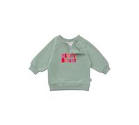 Sweatshirt LILIPUT "Merry Bright", Mädchen, Gr. 62/68, grün (hellgrün), 80% Baumwolle, 20% Polyester, bedruckt, normal, Rundhals, Sweatshirts Sweatshirt, mit niedlichem Frontprint (95425718-62) hellgr