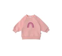 Sweatshirt LILIPUT "Regenbogen", Jungen, Gr. 86/92, rosa, 80% Baumwolle, 20% Polyester, bedruckt, normal, Rundhals, Sweatshirts Sweatshirt, mit niedlichem Print (58299810-86) rosa