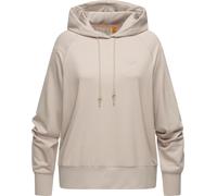 Kapuzensweatshirt RAGWEAR "Tonna" Gr. XS (34), weiß (bone) Damen Sweatshirts (91338908-XS) bone