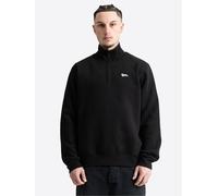 Sweatshirt LONSDALE "CHISLEHURST", Herren, Gr. XL, schwarz (schwarz, ecru), Obermaterial: 60% Baumwolle, 40% Polyester, Sweatshirts Sweatshirt, aus Baumwolle und Polyester, für Erwachsene geeignet (25