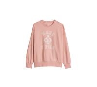 Sweatshirt MARC O'POLO "aus Bio-Baumwolle", Mädchen, Gr. 176, rot, Obermaterial: 100% Baumwolle, unifarben, relaxed fit, Rundhals, Rippbündchen, Sweatshirts Sweatshirt (68581606-176) rot
