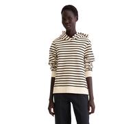 Sweatshirt MARC O'POLO "aus Organic Cotton", Damen, Gr. S, dunkelblau, Obermaterial: 100% Baumwolle, unifarben, relaxed fit, Rundhals, Rippbündchen, Sweatshirts Sweatshirt (68366019-S) dunkelblau