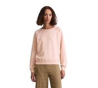 Sweatshirt MARC O'POLO "aus Organic Cotton", Damen, Gr. S, rosa (pastel rose), Obermaterial: 100% Baumwolle, unifarben, relaxed fit, Rundhals, Rippbündchen, Sweatshirts (77552447-S) pastel rose