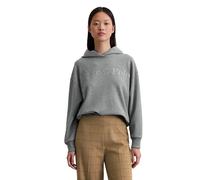 Sweatshirt MARC O'POLO "aus Organic Cotton", Damen, Gr. XL, light grau melange, Obermaterial: 100% Baumwolle, unifarben, relaxed fit, Rippbündchen, Sweatshirts Sweatshirt (98318444-XL) light grau mela