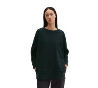 Sweatshirt MARC O'POLO "aus Organic Cotton", Damen, Gr. XS, deep night blau, Obermaterial: 100% Baumwolle, unifarben, loose fit, Rundhals, Rippbündchen, Sweatshirts Sweatshirt (81891106-XS) deep night