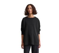 Marc OߴPolo Damen Sweatshirt aus Bio-Baumwolle Loose Fit, Schwarz (Black), XXS