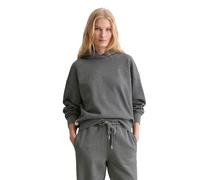 Sweatshirt MARC O'POLO "aus Organic Cotton", Damen, Gr. XL, warm granite melange, Obermaterial: 100% Baumwolle, unifarben, relaxed fit, Rundhals, Rippbündchen, Sweatshirts Sweatshirt (75531636-XL) war