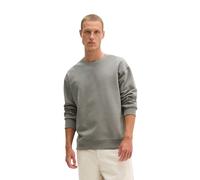 Sweatshirt MARC O'POLO "aus regenerativer Bio-Baumwolle", Herren, Gr. S, graphite dust, Obermaterial: 100% Baumwolle, unifarben, relaxed fit, Rundhals, Rippbündchen, Sweatshirts Sweatshirt (70886528-S
