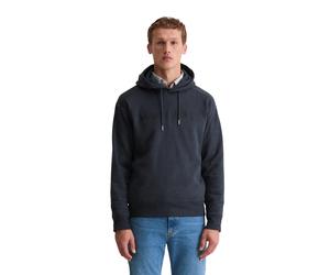 Sweatshirt MARC O'POLO "aus weicher Bio-Baumwolle", Herren, Gr. XS, schwarz navy, Obermaterial: 100% Baumwolle, unifarben, relaxed fit, Sweatshirts Sweatshirt (74948555-XS) schwarz navy