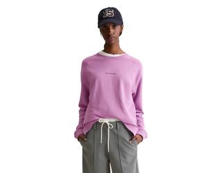 Sweatshirt MARC O'POLO DENIM "aus Organic Cotton", Damen, Gr. L, smoky grape, Obermaterial: 100% Baumwolle, unifarben, relaxed fit, Rundhals, Bündchen, Sweatshirts Sweatshirt (21574410-L) smoky grape