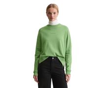 Sweatshirt MARC O'POLO DENIM "aus Organic Cotton", Damen, Gr. XS, herbal garden, Obermaterial: 100% Baumwolle, unifarben, relaxed fit, Rundhals, Bündchen, Sweatshirts Sweatshirt (75672124-XS) herbal g
