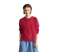 Sweatshirt MARC O'POLO DENIM "aus Organic Cotton", Damen, Gr. XS, vivid cherry, Obermaterial: 100% Baumwolle, unifarben, relaxed fit, Rundhals, Bündchen, Sweatshirts Sweatshirt (23213066-XS) vivid che