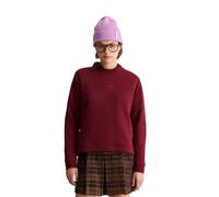 Sweatshirt MARC O'POLO DENIM "aus Organic Cotton", Damen, Gr. XXL, rot (deep burgundy), Obermaterial: 100% Baumwolle, unifarben, relaxed fit, Rundhals, Bündchen, Sweatshirts Sweatshirt (28681551-XXL)