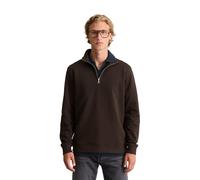 Sweatshirt MARC O'POLO DENIM "aus reiner Bio-Baumwolle", Herren, Gr. L, braun (chocolate braun), Obermaterial: 100% Baumwolle, unifarben, regular fit, Rippbündchen, Sweatshirts Sweatshirt (83244505-L)