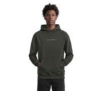 Hoodie MARC O'POLO DENIM, Herren, Gr. S, cloudburst, Sweatware, Obermaterial: 100% Baumwolle, unifarben, relaxed fit normal, Rundhals, Bündchen, Sweatshirts Hoodie, relaxed fit, Kängurutasche, Logosch