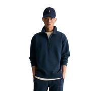 Sweatshirt MARC O'POLO DENIM "aus reiner Bio-Baumwolle", Herren, Gr. XXL, navy teal, Obermaterial: 100% Baumwolle, unifarben, relaxed fit, Rippbündchen, Sweatshirts Sweatshirt (47966931-XXL) navy teal