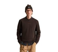 Marc O'Polo DENIM Regular Fit Sweatshirt aus reiner Baumwolle in Schoko, Größe M