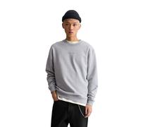 Marc OߴPolo Denim Herren Sweatshirt aus Bio-Baumwolle Regular Fit, Grau (Fog Grey Melange), XL