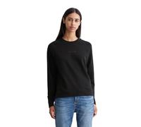 Sweatshirt MARC O'POLO DENIM "aus Organic Cotton" Gr. XL, schwarz Damen Sweatshirts (54097227-XL) schwarz