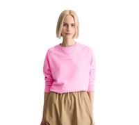 Marc OߴPolo Denim Damen Sweatshirt aus Bio-Baumwolle mit Raglanärmeln, Rosa (Pale Bubblegum), XS