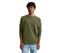 Sweatshirt MARC O'POLO DENIM "mit großem Rückenprint", Herren, Gr. S, schwarz moss, Obermaterial: 100% Baumwolle, unifarben, relaxed fit, Rundhals, Rippbündchen, Sweatshirts Sweatshirt (74834431-S) sc