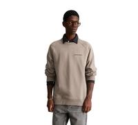 Sweatshirt MARC O'POLO DENIM "mit markanter Struktur", Herren, Gr. M, dolphin, Obermaterial: 100% Baumwolle, unifarben, relaxed fit, Rundhals, Rippbündchen, Sweatshirts Sweatshirt (17720346-M) dolphin