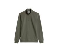 Sweatshirt MARC O'POLO DENIM "Sweatshirt Sweat Troyer CF Zip Regular Fit 1er Pack", Herren, Gr. M, grün, Obermaterial: 100% Baumwolle CO., Sweatshirts Sweatshirt (54620926-M) grün