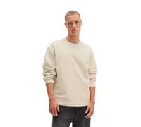Sweatshirt MARC O'POLO "aus regenerativer Bio-Baumwolle", Herren, Gr. XXL, grau silk, Obermaterial: 100% Baumwolle, unifarben, relaxed fit, Rundhals, Rippbündchen, Sweatshirts Sweatshirt (25137613-XXL