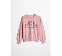 Sweatshirt MARC O'POLO "Md.-Sweatshirt", Mädchen, Gr. 164, rosa (rot), Sweatware, Obermaterial: 100% Baumwolle, normal, Rundhals, Rippbündchen, Sweatshirts Sweatshirt (70169706-164) rot