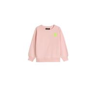 Sweatshirt MARC O'POLO "mit beidseitigen Tennisball-Highlights", Mädchen, Gr. 116/122, rot, Obermaterial: 100% Baumwolle, unifarben, regular fit, Rippbündchen, Sweatshirts Sweatshirt (66803634-116) ro