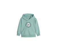 Sweatshirt MARC O'POLO "mit Fußball-Motiv", Jungen, Gr. 116/122, grün, Obermaterial: 100% Baumwolle, unifarben, regular fit, Rippbündchen, Sweatshirts Sweatshirt (95224448-116) grün