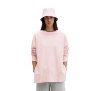 Sweatshirt MARC O'POLO "mit recycelter Baumwolle", Damen, Gr. S, dried rose, Obermaterial: 100% Baumwolle, unifarben, loose fit, Rundhals, Rippbündchen, Sweatshirts Sweatshirt (15867858-S) dried rose