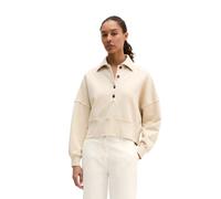 Sweatshirt MARC O'POLO "mit recycelter Baumwolle", Damen, Gr. XL, linen beige, Obermaterial: 100% Baumwolle, unifarben, loose fit, Bündchen, Sweatshirts Sweatshirt (92823915-XL) linen beige
