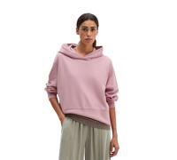 Sweatshirt MARC O'POLO "mit recycelter Baumwolle", Damen, Gr. XL, rosa (misty rose), Obermaterial: 100% Baumwolle, unifarben, oversize, Rundhals, Rippbündchen, Sweatshirts Sweatshirt (45929065-XL) mis
