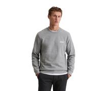 Sweatshirt MARC O'POLO "regular fit aus weichem Bio-Baumwoll-Sweat", Herren, Gr. XL, cloudy grau melange, Sweatware, Obermaterial: 100% Baumwolle, regular fit normal, Rundhals, Bündchen, Sweatshirts S