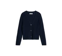 Sweatshirt MARC O'POLO "Strickjacke Cardigans Longsleeve 1er Pack", Damen, Gr. M, blau (dunkelblau), Obermaterial: 100% Baumwolle CO., Sweatshirts Sweatshirt (17789723-M) dunkelblau