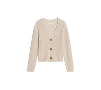Sweatshirt MARC O'POLO "Strickjacke Cardigans Longsleeve 1er Pack", Damen, Gr. S, beige, Obermaterial: 100% Baumwolle CO., Sweatshirts Sweatshirt (92947943-S) beige