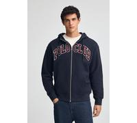 Sweatshirt marineblau im Loose Fit mit Polo Club-Logo L