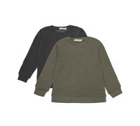 MINYMO Unisex Kids Sweatshirt Boys (2-Pack) Shirt, Beetle, 128